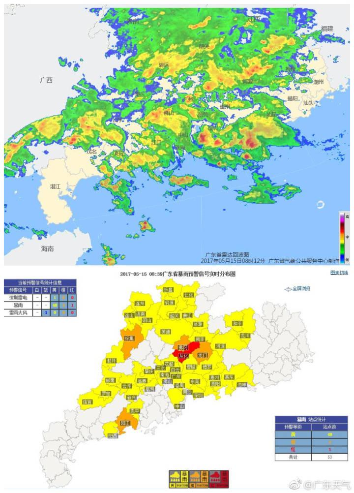 Guangdong province launched meteorological disaster rainstorm Level II emergency response